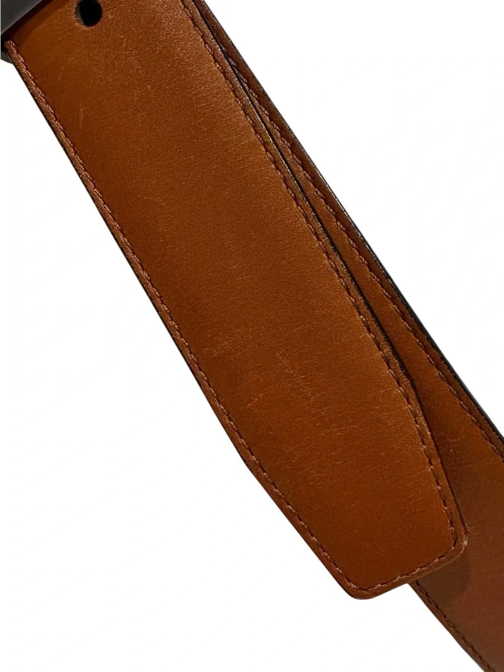 Salvatore Ferragamo - Men's Gancini Buckle Reversible leather belt. size 40